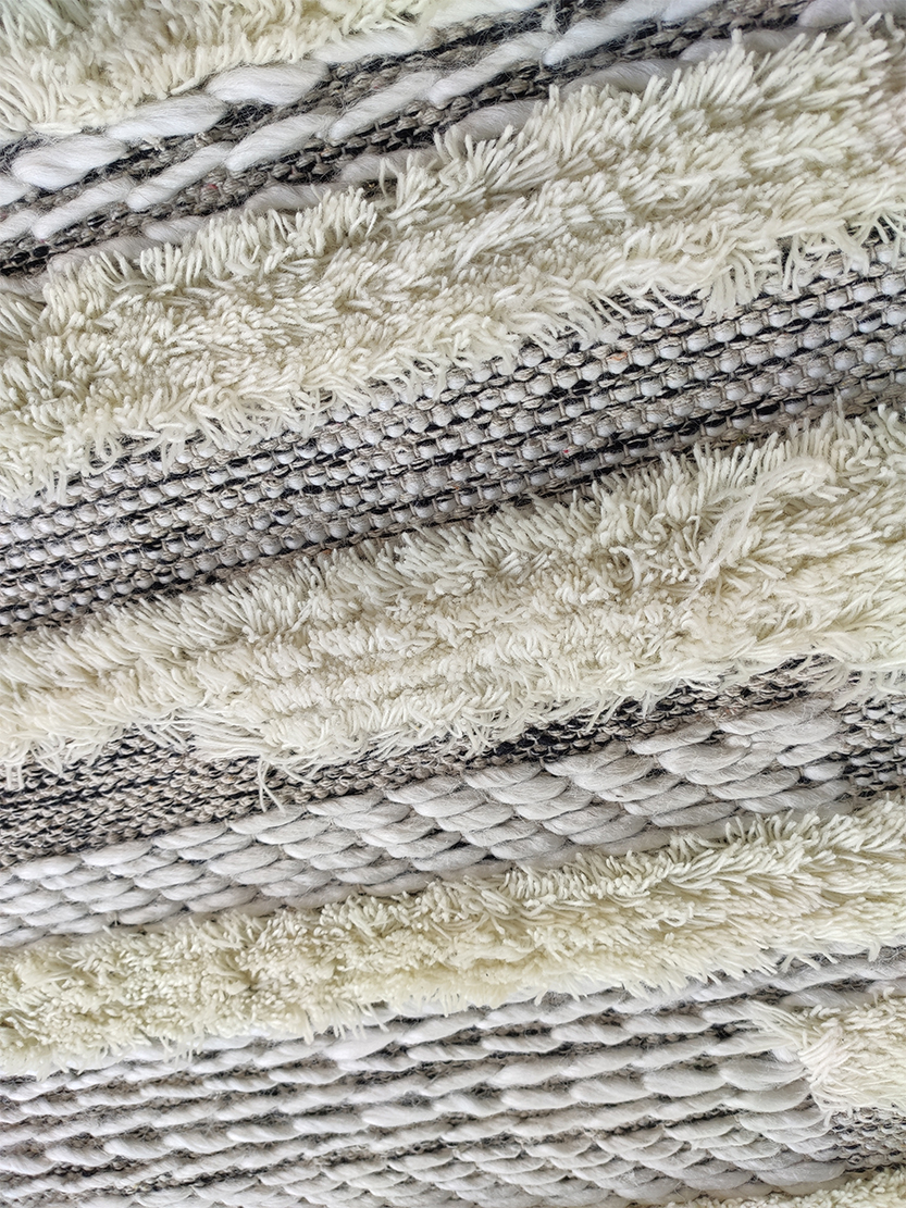 33WW.jpg Natural Color Wool Decorative Woven Rug - SR 053 (300x400cm) - Image 3