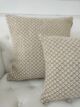 Polyester cushion with filler CS-250 in modern woven design, 45x45cm, for a vibrant playroom by Ramsha Home.