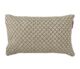 Artisanal handmade embroidery cushion CS-250 displayed in a drawing room by Ramsha Home.