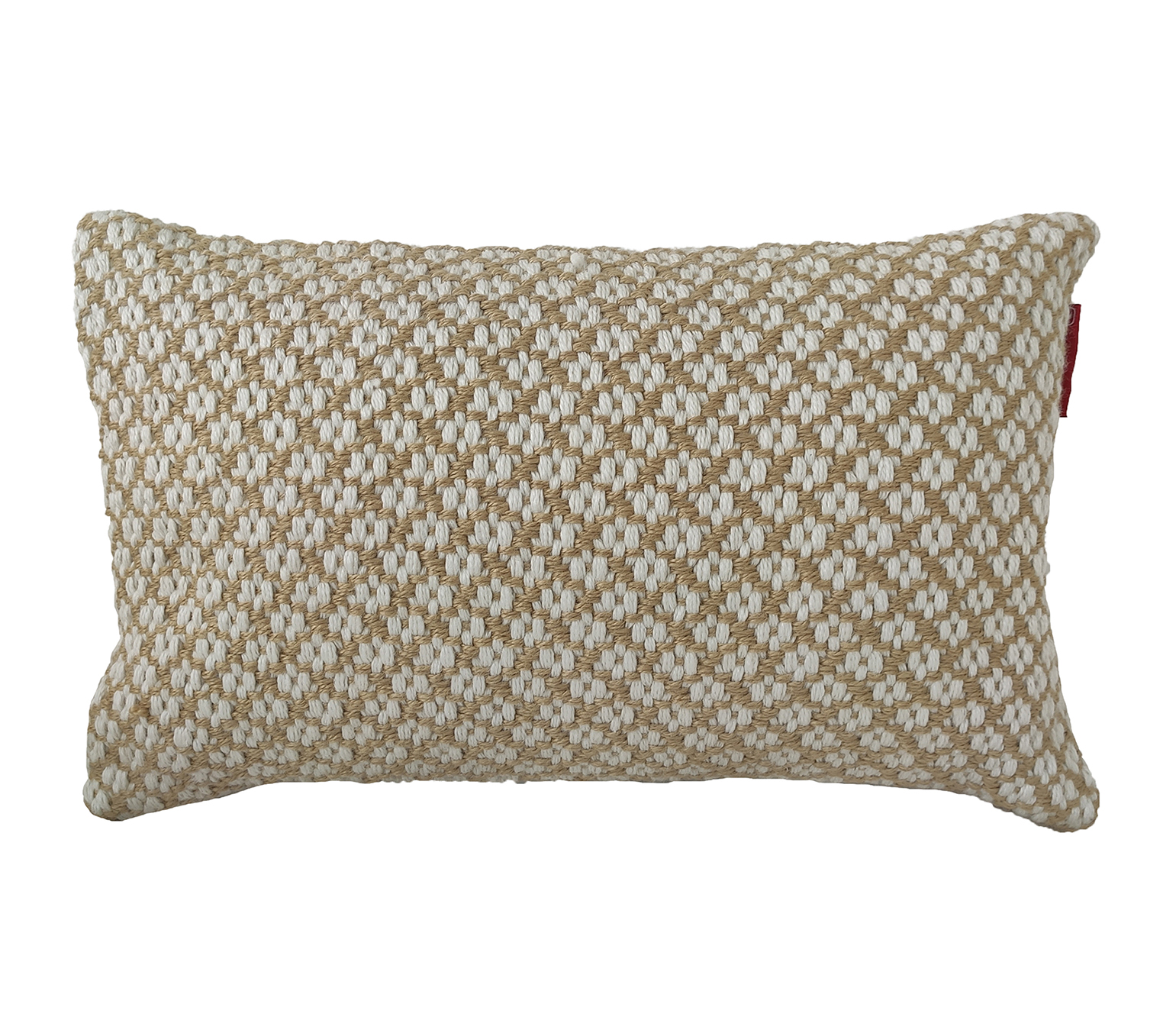Artisanal Handmade Embroidery Cushion CS-250: Sophistication for Your Drawing Room Artisanal handmade embroidery cushion CS-250 displayed in a drawing room by Ramsha Home.
