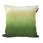 Stylish rainbow green cushion with filler CS-275, 45X45cm
