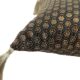 Black & Gold Color Polyester Cushion with Filler for Window Seat, Bed, Floor - CS 230 (30x50cm) - الصورة 3