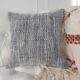 Modern blue woven cushion CS-248 for indoor and outdoor spaces, 45x45cm
