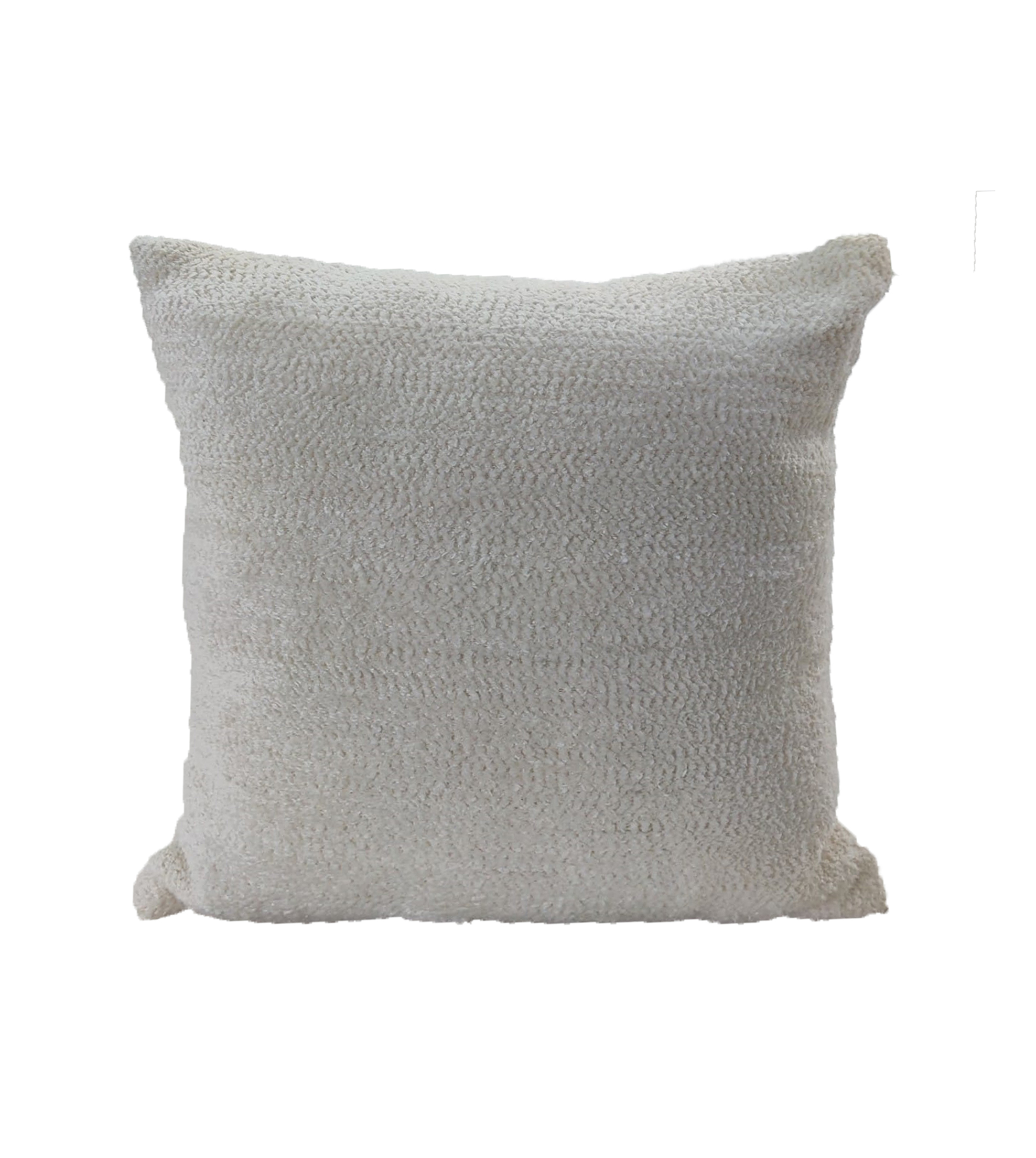 CS-277 White Polyester Cushion - Modern Sofa or Couch (60X60cm) CS-277 white polyester cushion for modern sofa or couch 60X60cm
