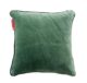 Green Color Velvet Cushion with Filler for Bedroom, Office, Car - CS 234 (55x55cm)