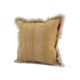 Beige Color Handmade Decor Cotton Cushion with Filler - CS 141 (45x45cm) - الصورة 2