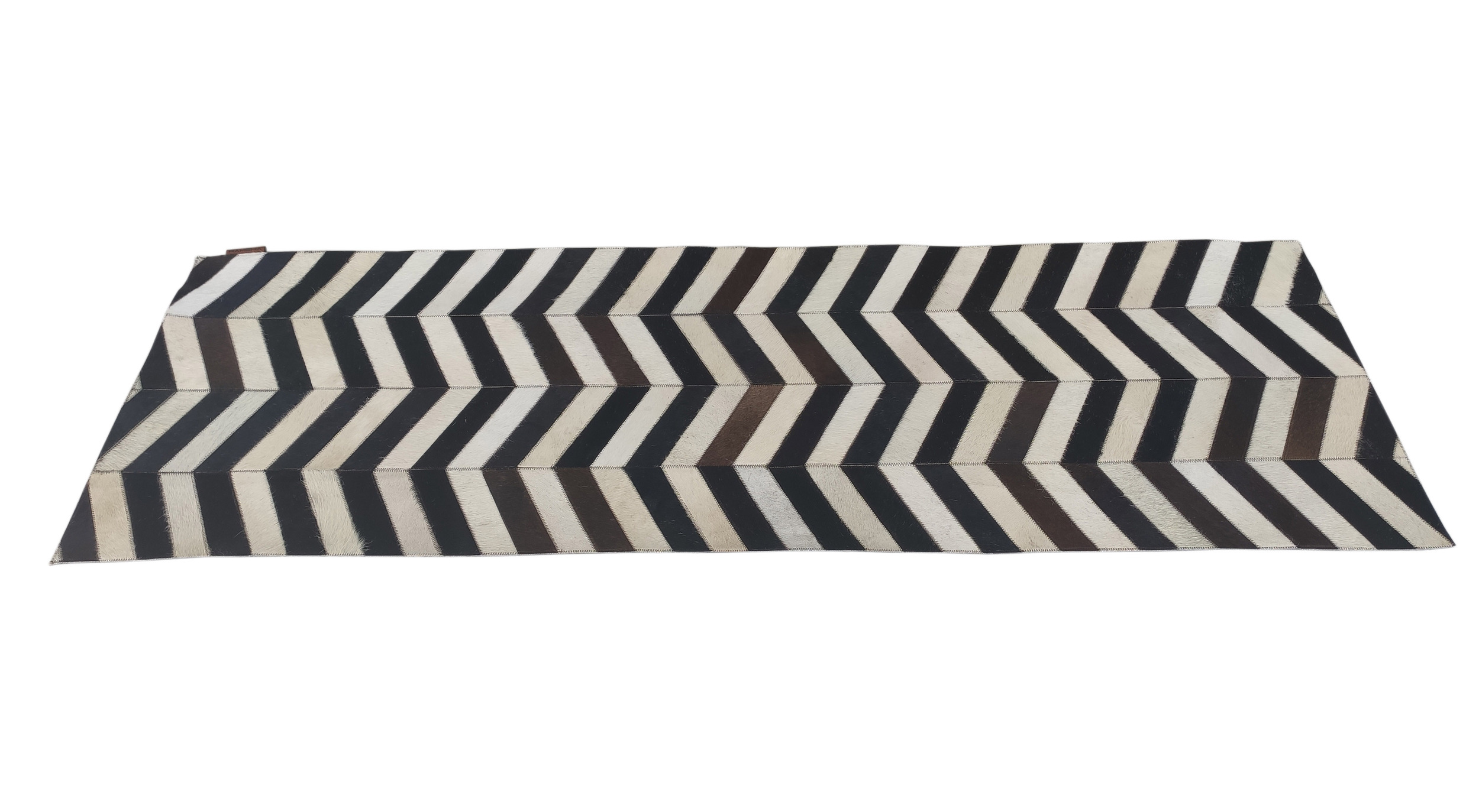 Stylish Coffee Leather Rug LR 003 - Ideal for Drawing Room, 60x180cm Stylish coffee drawing room leather rug LR 003, 60x180cm
