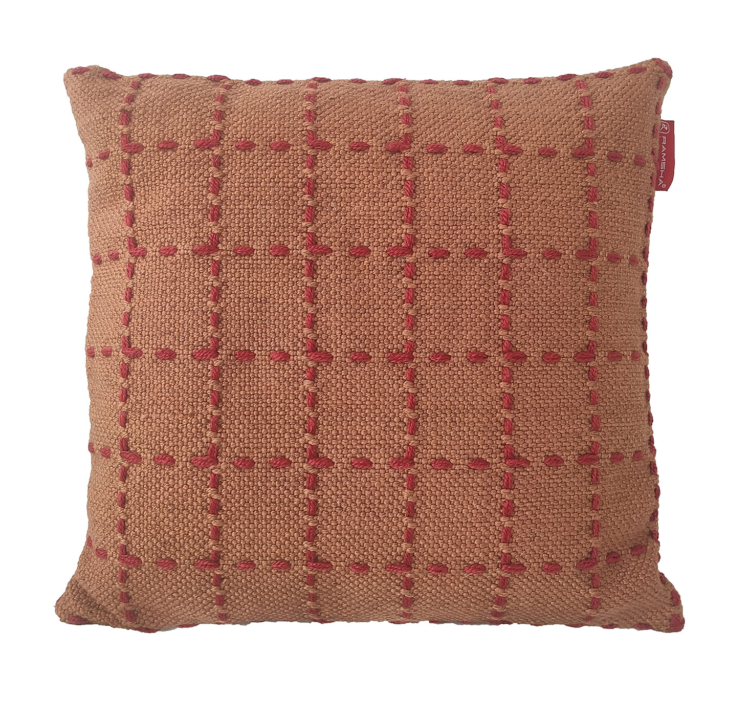 Polyester Cushion with Filler CS-251: Soft Woven Comfort for Your Sofa Polyester cushion with filler CS-251, soft woven design, multi-color 60x60cm, ideal for sofas by Ramsha Home.