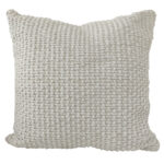 Natural color polyester cushion CS-279, 60X60cm