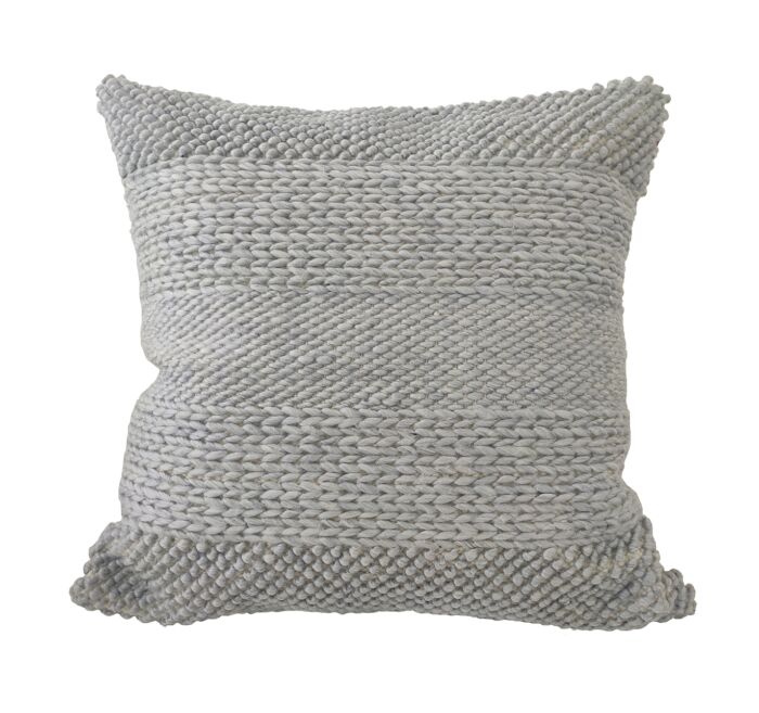 Comfortable polyester cushion CS-278, natural color, 60X60cm