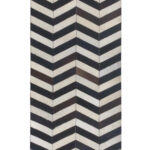 Charming Coffee Color Drawing Room Leather Rug - LR 003 (60x180cm)