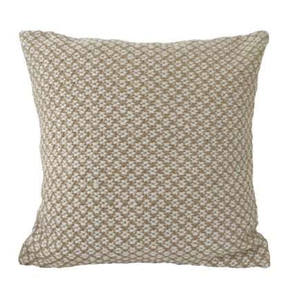 Modern woven polyester cushion CS-250, 60x60cm, adding comfort and style to farmhouse playrooms by Ramsha Home.