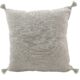 Decorative 60x60cm cotton and polyester cushion with filler CS-215, perfect for playrooms and bedrooms in a clean white color by Ramsha Home.