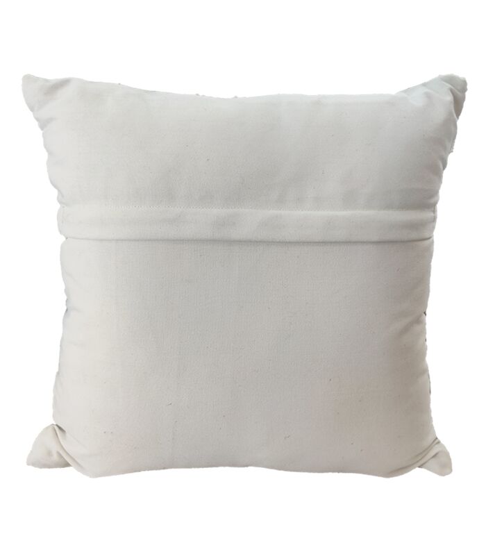 Black & White Polyester Cushion with Filler for Balcony, Couch, Floor - CS 255 (60x60cm) - Image 5