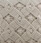 Natural White Color Cotton & Polyester Macrame Cushion - CS 169 (60x60cm) - Image 3