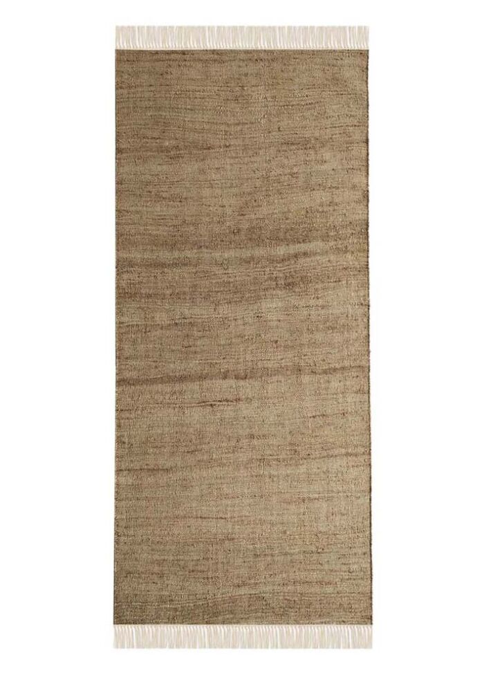 Natural Color Jute Home Decor Woven Rug - WR 001 (80x200cm)