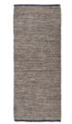Multi Color Jute & Leather Woven Rug - WR 016 (80x200cm)