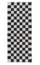 Black & White Decorative Woven Rug - WR 029 (80x200cm)