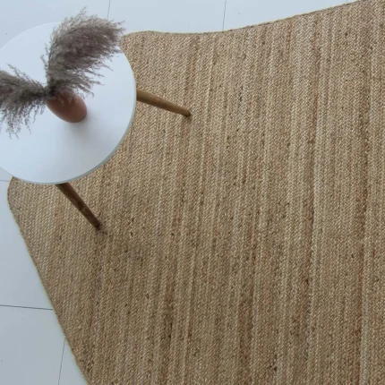 Handmade jute rug UAE – eco-friendly floor covering | Ramsha Home