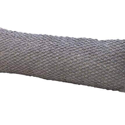 Decorative woven cushion CS-254, grey color, indoor and outdoor, 30X90cm