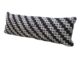 Modern farmhouse woven cushion CS-257, black and white, 30X90cm