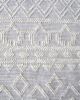 Premium quality indoor decor woven rug in natural white color - SRN 004 (80x200cm) by Ramsha Home