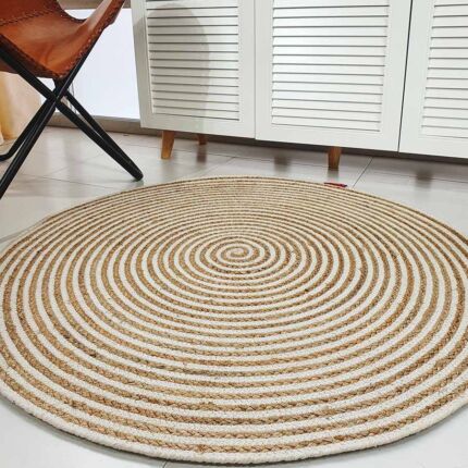 Amazing Handmade Braided Jute Round Rug - BR 012 (200cm)
