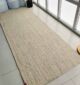 Luxurious handmade bleach color braided jute rug for bedroom - BR 019 (80x200cm) by Ramsha Home