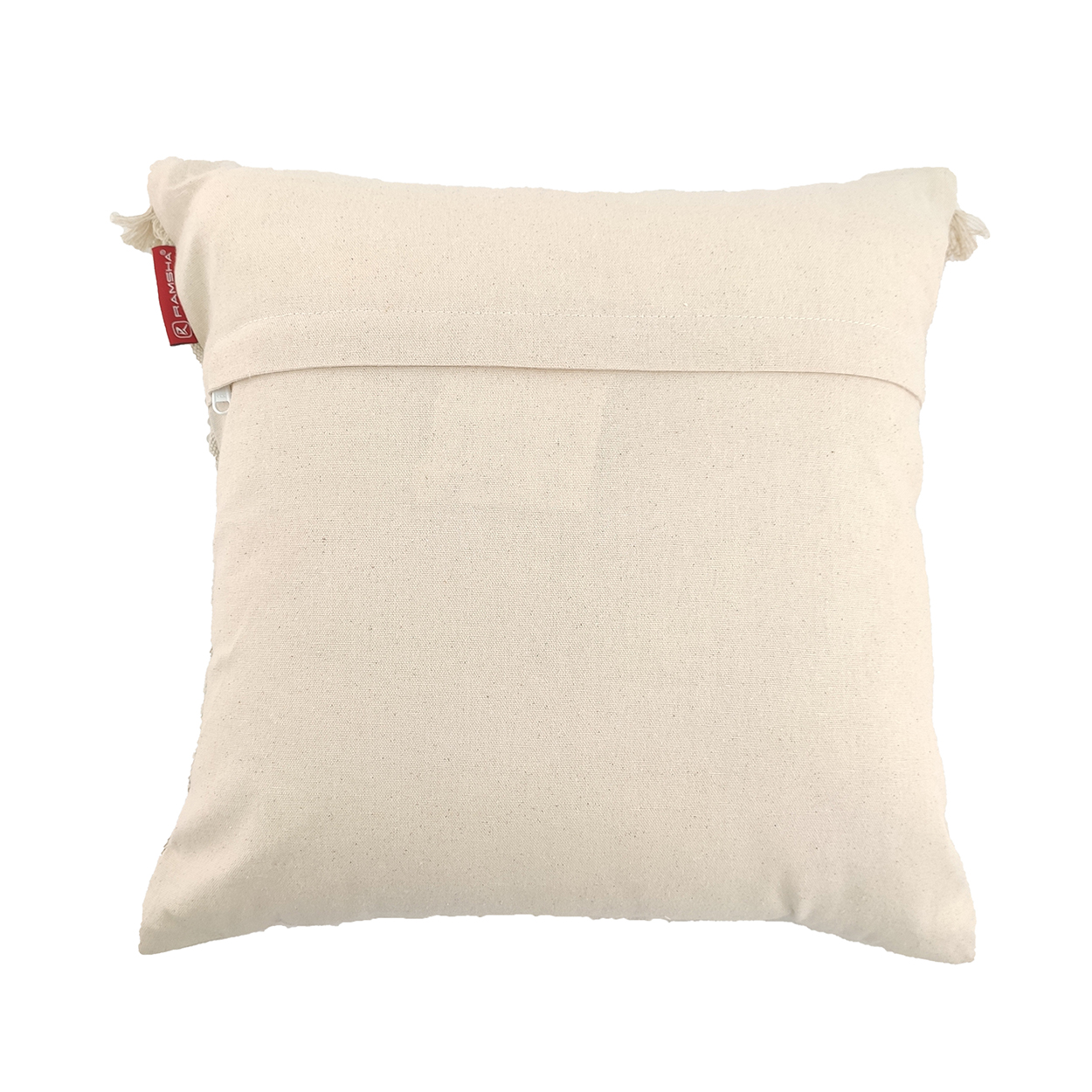CS 199 (3) Natural Color Cotton Cushion with Filler for Hallway, Event, Chair - CS 199 (45x45cm) - الصورة 4