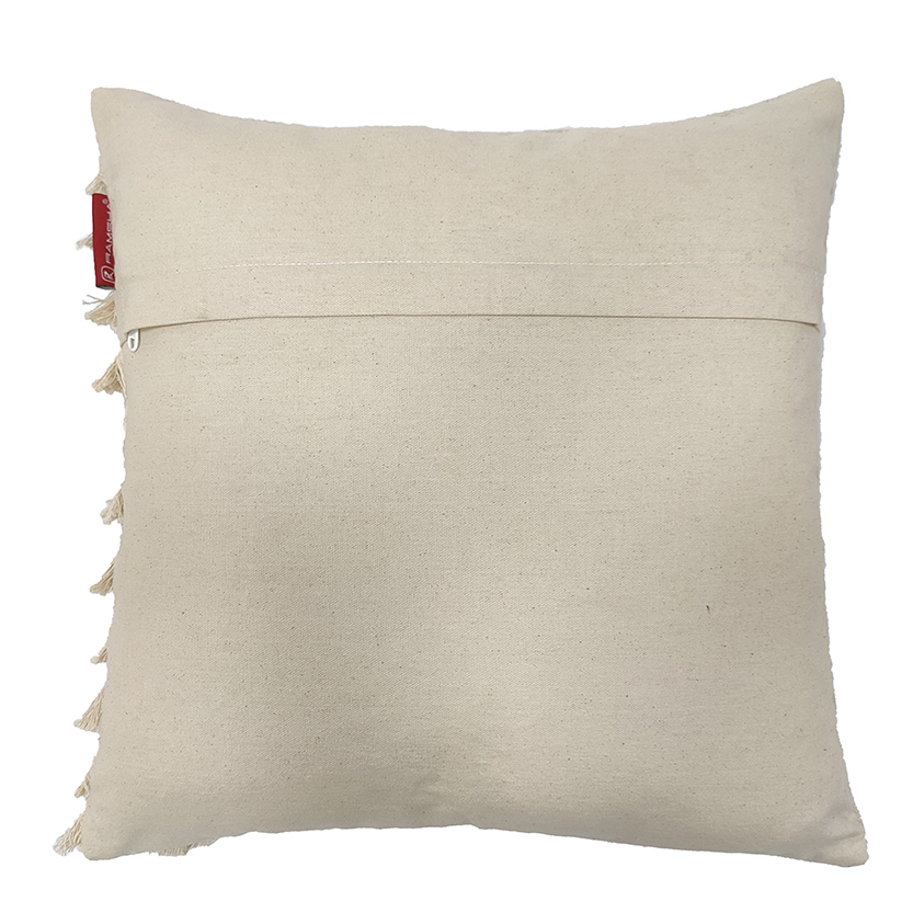 CS-200 (3) Natural Color Cotton Cushion with Filler for Hallway, Event, Chair - CS 200 (45x45cm) - الصورة 3