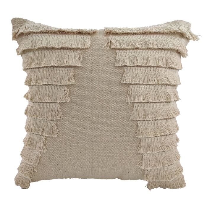 ⁦Natural Color Cotton Cushion with Filler for Hallway, Event, Chair - CS 200 (45x45cm)⁩ - الصورة ⁦1⁩
