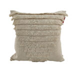 Natural Color Cotton Cushion with Filler for Hallway, Event, Chair - CS 199 (45x45cm)