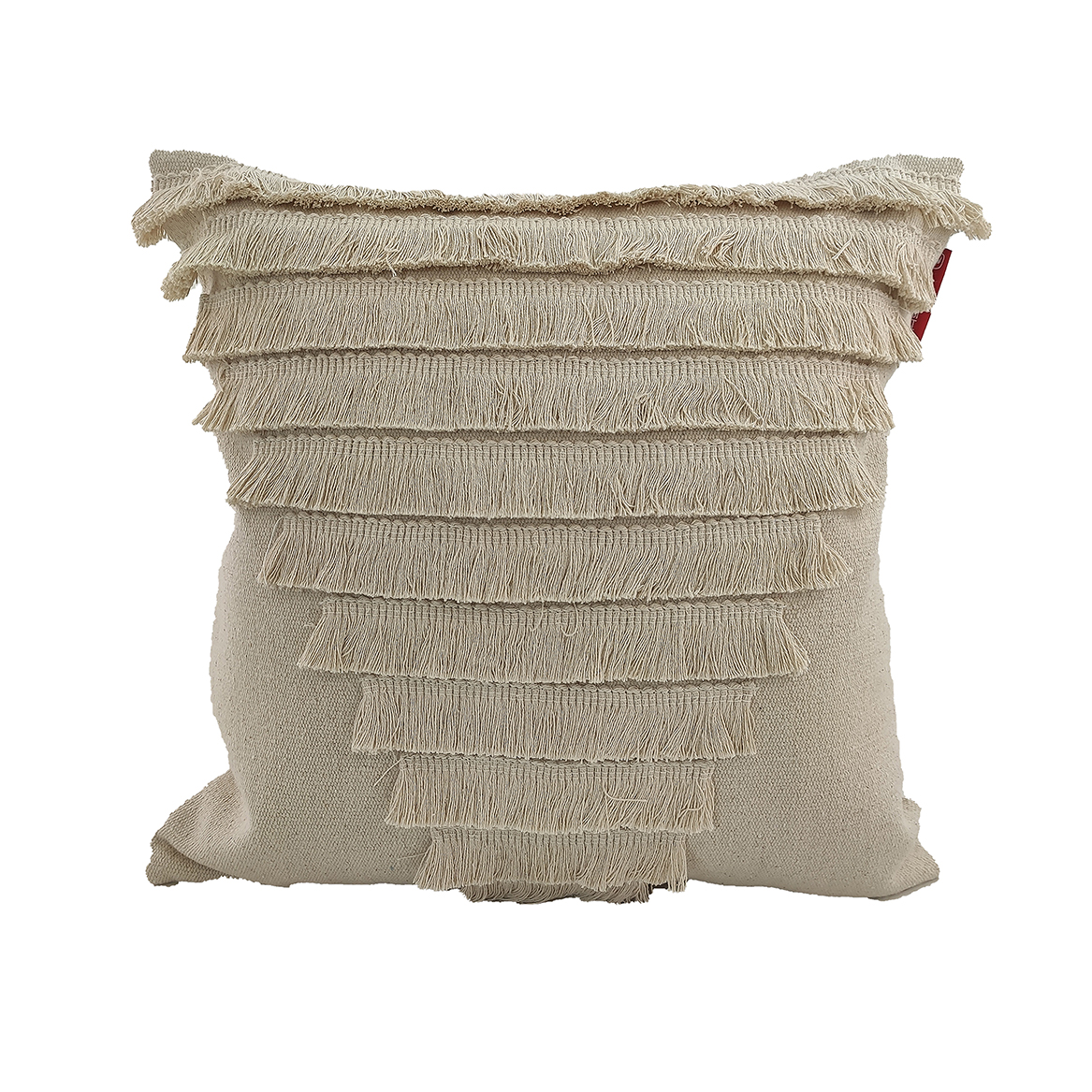 CS199 Natural Color Cotton Cushion with Filler for Hallway, Event, Chair - CS 199 (45x45cm) - الصورة 1