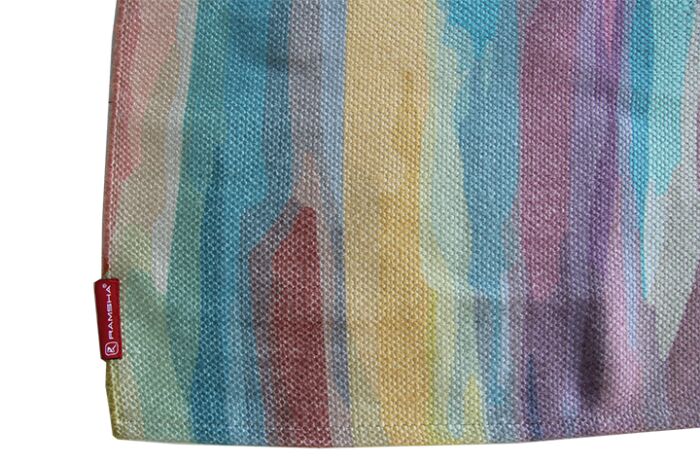 Elegant 150x210cm digital printed rug, DD 036, designed for drawing room decor with a sophisticated pattern by Ramsha Home.