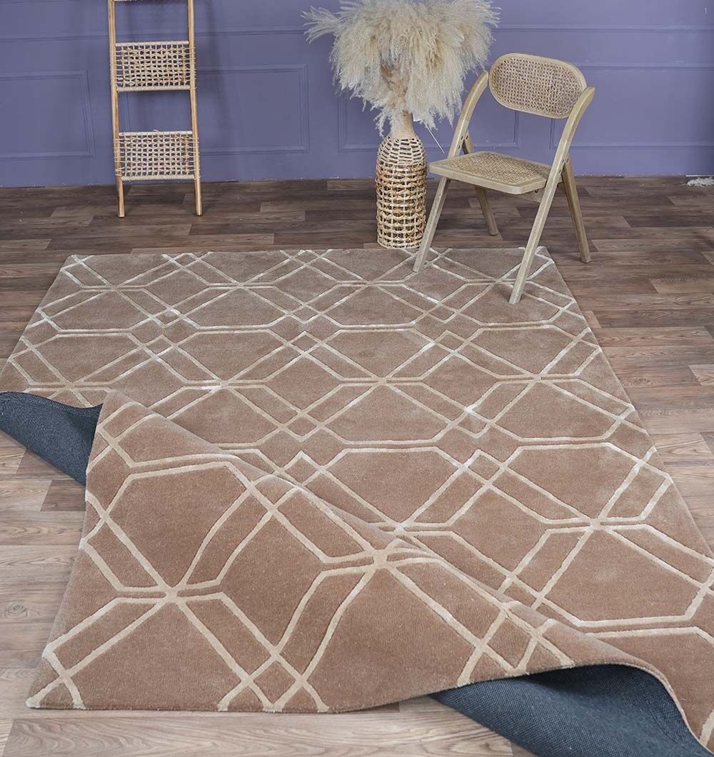 Handmade Silk Rugs & Tufted Carpets – Premium Carpet Store Dubai | Rugs UAE Elegant handmade silk rug in a stylish living room, from a top carpet store in Dubai, offering the finest rugs UAE.