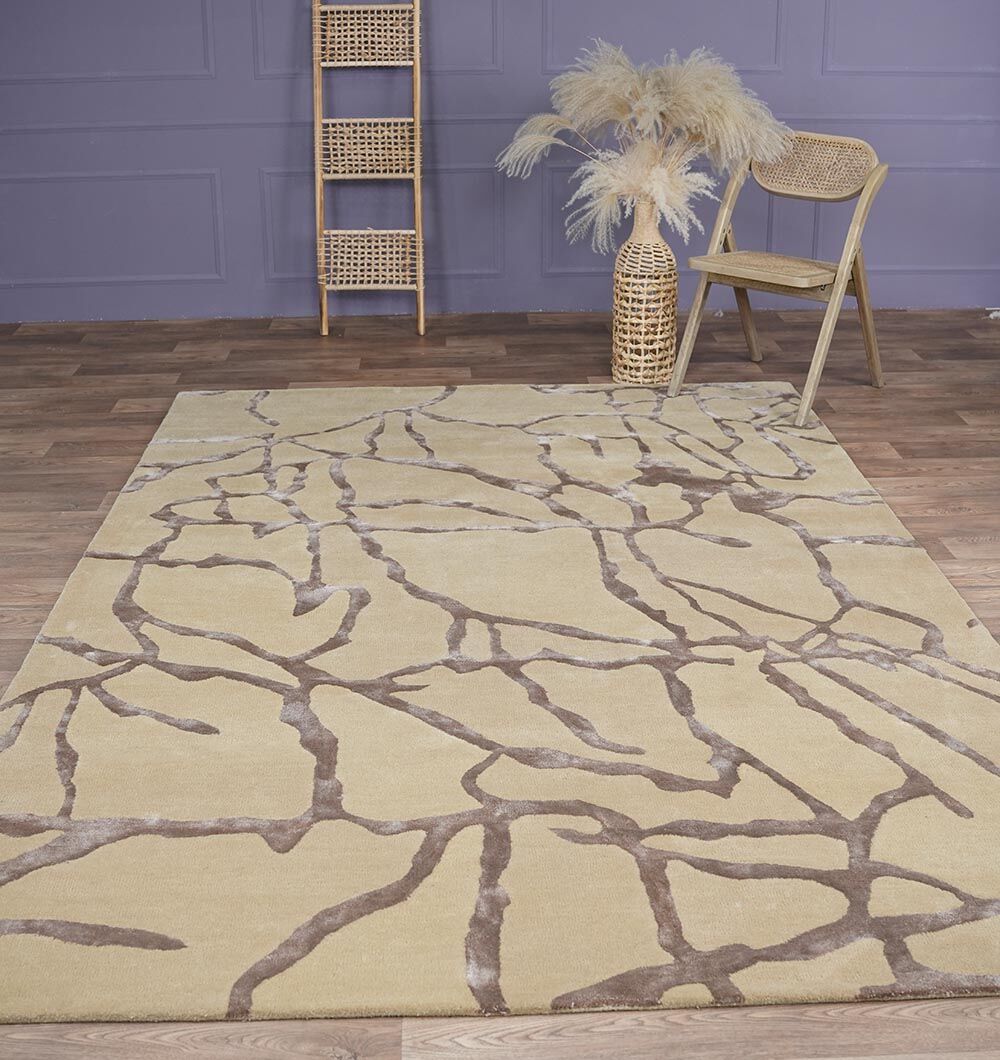 Handmade Rugs & Silk Carpets – Best Carpet Store in Dubai | Rugs UAE Luxurious handmade silk carpet displayed in a modern living room, available at the best carpet store in Dubai, offering premium rugs UAE.