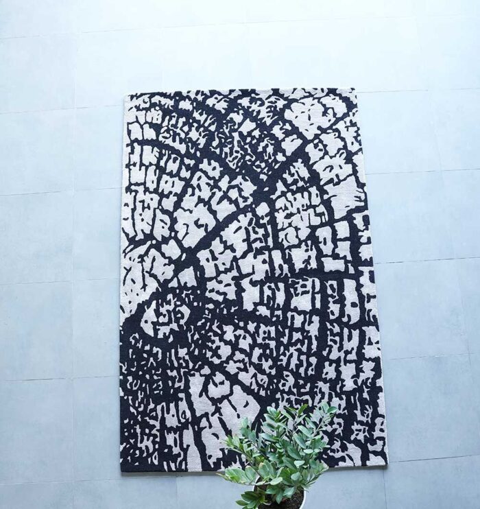 Handmade Dubai carpet, large tufted rug for living room, modern rugs UAE