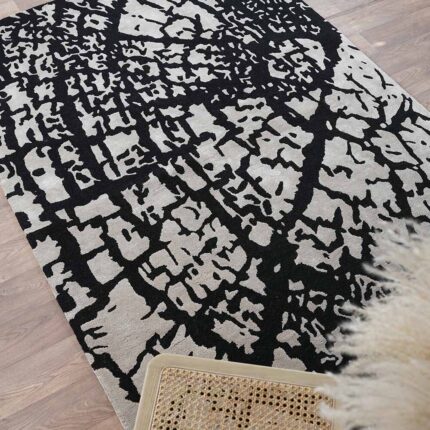 Handmade Dubai carpet, large tufted rug for living room, modern rugs UAE