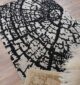 Handmade Dubai carpet, large tufted rug for living room, modern rugs UAE