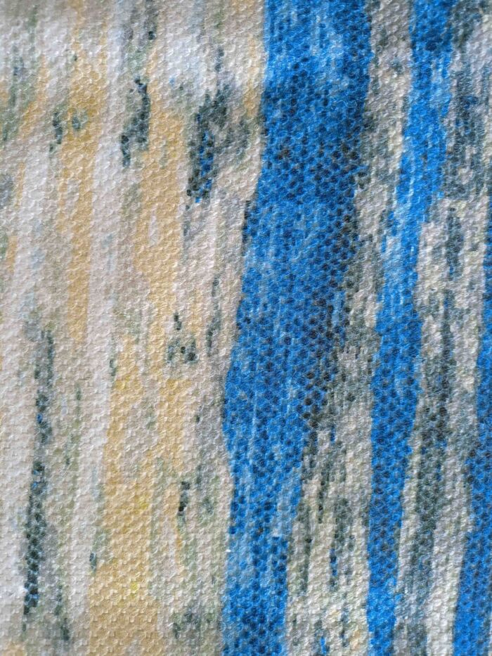 Chic living room decor digital printed rug DD 013, 60x90cm, designed to add a stylish touch to compact living spaces by Ramsha Carpets.