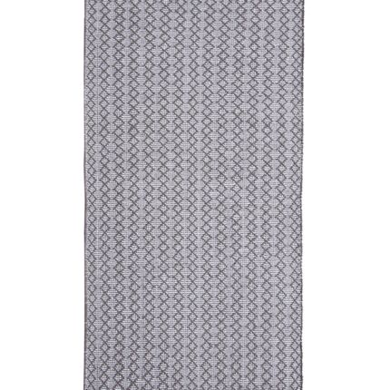 Grey Color Cotton Bedroom Decor Woven Rug - WR 002 (80x200cm)