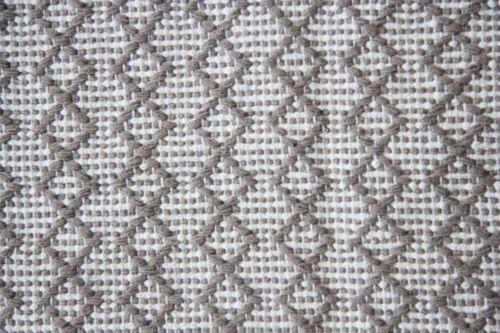 Grey Color Cotton Bedroom Decor Woven Rug - WR 002 (80x200cm) - Image 3