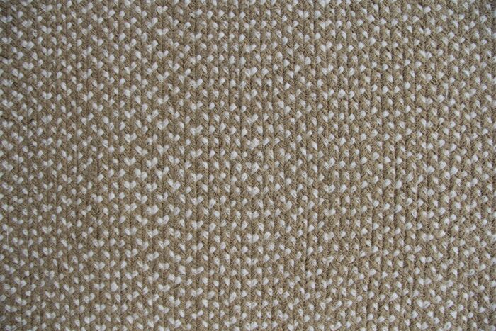 Handmade Natural Color Kitchen Wool Floor Braided Rug - BR 053 (250x350cm) - Image 3