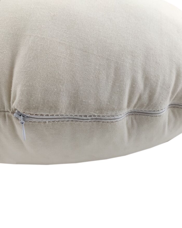 Multi Color Cotton Cushion with Filler with Leather Handle for Window Seat, Cafe - CS 223 (50x50x20cm) - Image 5