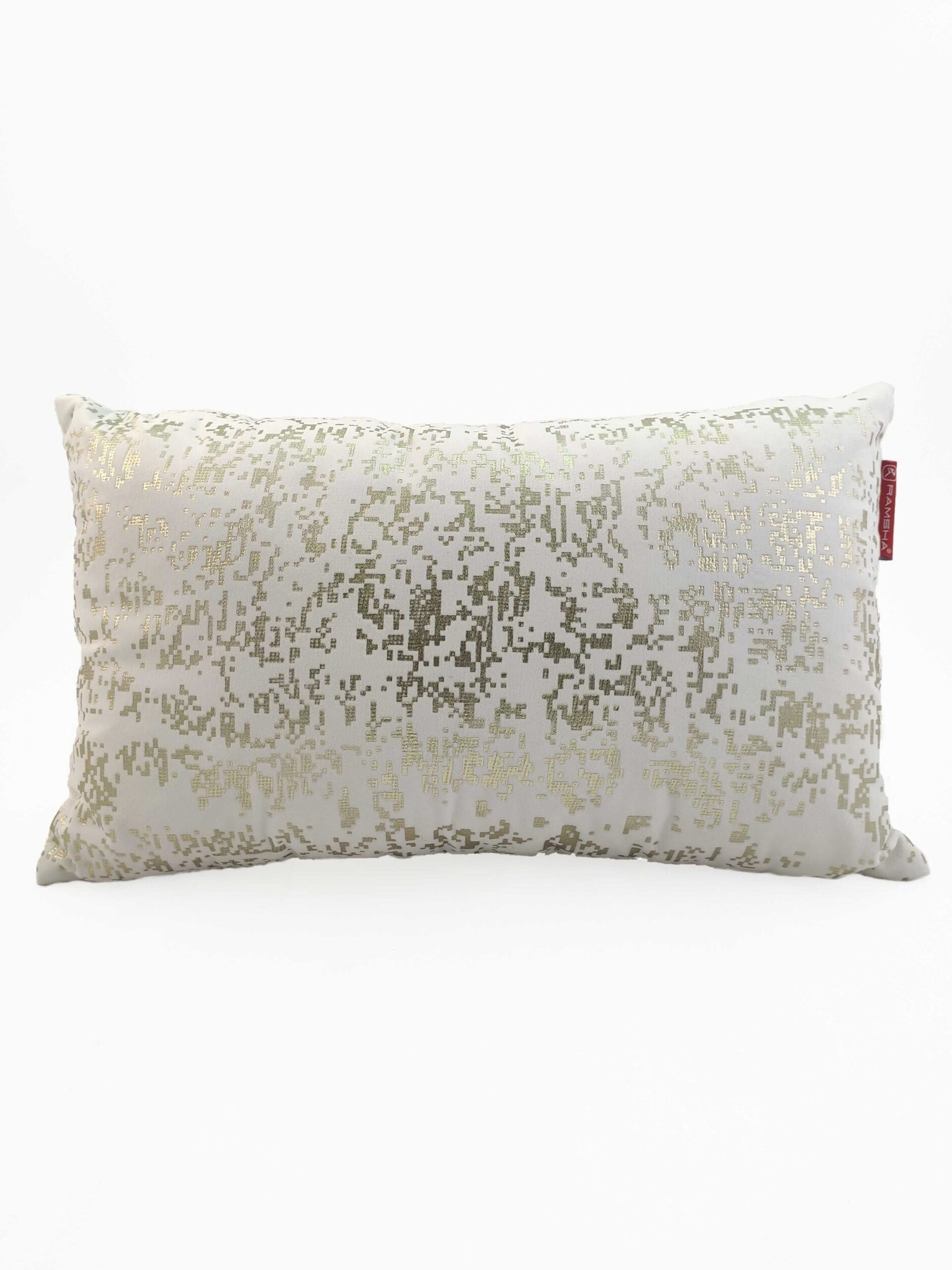 Refined 30x50cm Velvet Cushion with Filler (CS-097) in White for Floor or Bedroom Decor by Ramsha Home Refined 30x50cm velvet cushion in white with filler, CS-097, perfect for floor or bedroom decor by Ramsha Home.