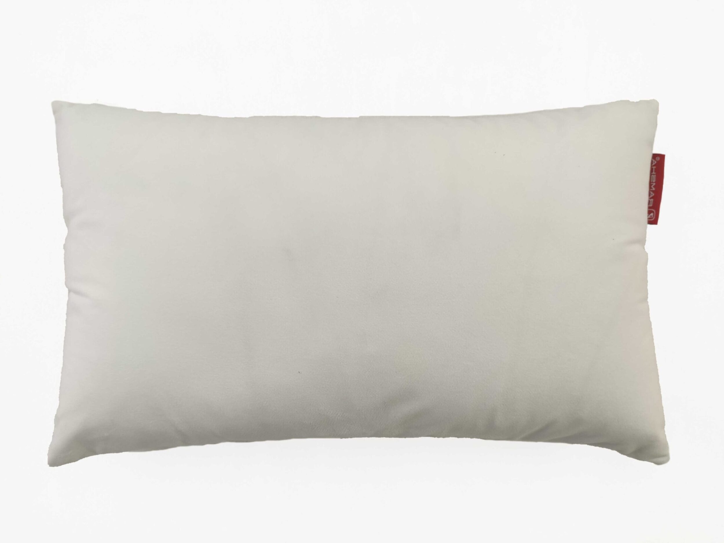 Luxurious 30x50cm Velvet Cushion with Filler (CS-097) in White for Floor Cushions and Bedroom Accents by Ramsha Home Luxurious 30x50cm velvet cushion in white with filler, CS-097, ideal for floor cushions and bedroom accents by Ramsha Home.