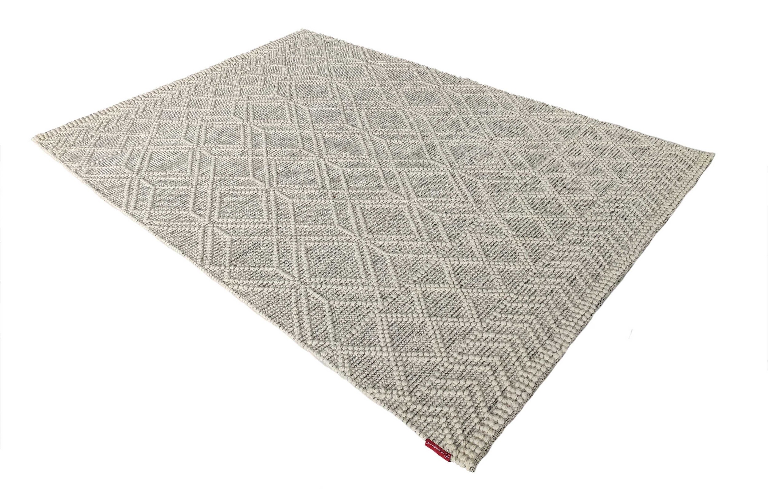 Elegant Natural White Hall Decor Woven Rug - SRN 019 (140x200cm) by Ramsha Home Elegant natural white hall decor woven rug SRN 019 (140x200cm) by Ramsha Home