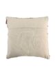Versatile 40x40cm handmade jute cushion in natural color, CS-049, with a woven pattern, designed for indoor, outdoor, and cafe use by Ramsha Home.