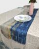 Polyester Table Runner TR-014 Digital Printed Farmhouse Party Kitchen Table Runner Multi Color 40X220cm By Ramsha Home