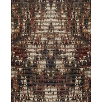 Amazing Handmade Multi Color Jute & Pet Yarn Printed Braided Rug - BR 026 (140x200cm)